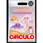 Circulo Mustekala - amigurumipakkaus Pinkki mustekala