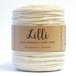 Lankava Lilli-ontelokude kimalteella 02K Luonnonvalkoinen+kulta