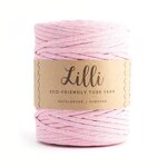 Lankava Lilli-ontelokude kimalteella 29H Vaaleanpunainen+hopea