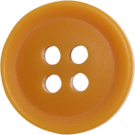 Muovinappi 15 mm "vintage" Curry (18512)