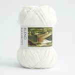 Hjertegarn Blend Bamboo 75 Naturvit
