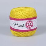 Madame Tricote maxi lanka Kirkkaankeltainen
