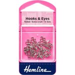 Hemline Hakasia (koko 0) 14 kpl Nickel-plated
