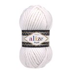 Alize Superlana Megafil 55 valkoinen