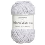 Bohème Velvet "double" 17621 ljusgrå