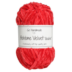 Bohème Velvet "double" 17639 röd