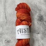 Hand Finnished Aisti ohut sukka 100 g / 400 Paillettes Chiliporkkana