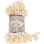 Alize Puffy 742 vaalea persikka