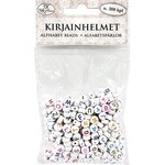 Kirjainhelmet pyöreä Värikäs