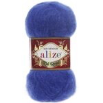 Alize Kid Royal mohair 141 Kirkkaansininen