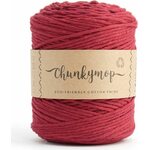 Lankava CHUNKYMOP narulanka 65 Viininpunainen