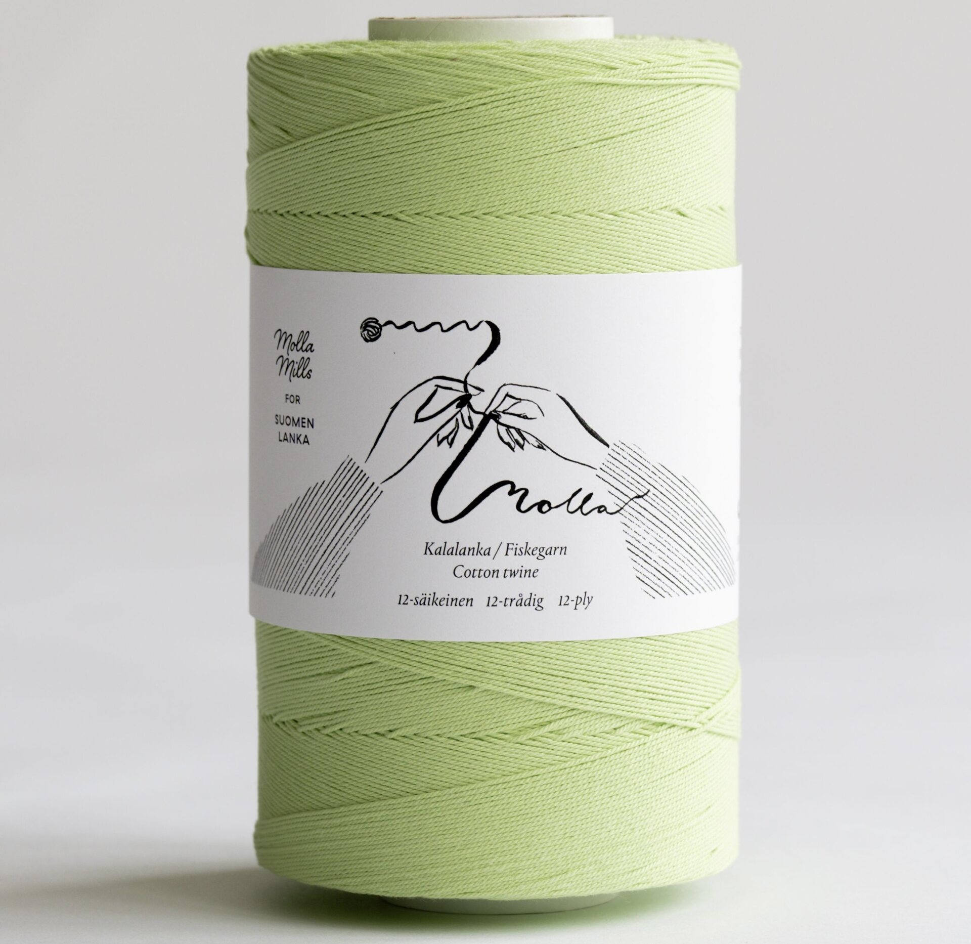 Suomen Lanka Molla kalalanka 18-säikeinen 69 avokado