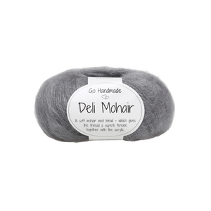 Deli Mohair, 18190 grigio chiaro