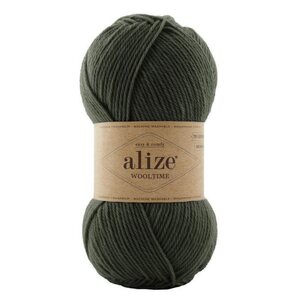 Alize Wooltime -sukkalanka, 873 männynvihreä (poistuva)