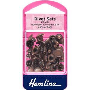 Hemline Askarteluniitti 7 mm 20 pc, Copper