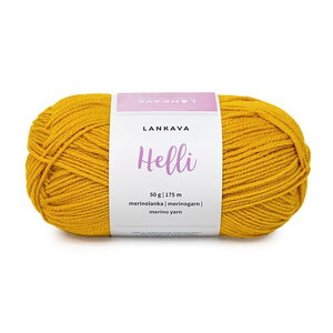 Lankava Helli -merinovillalanka, 313 Kullankeltainen