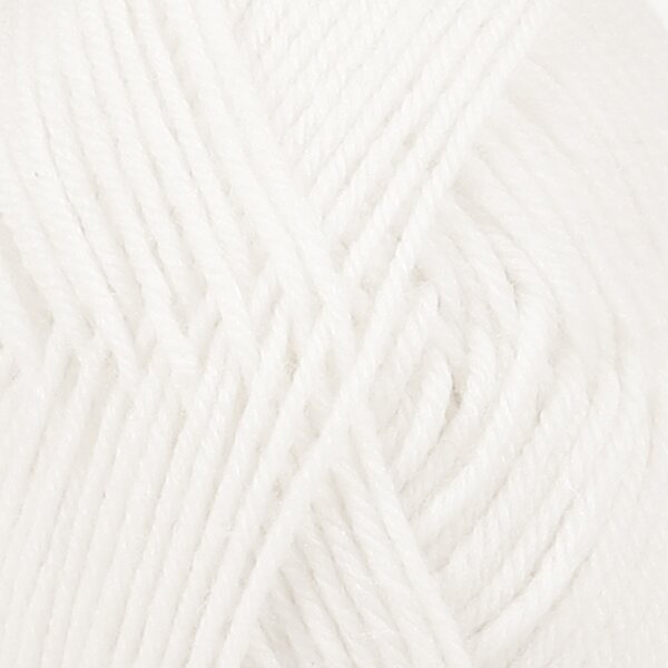 DROPS Karisma 19 valkoinen uni