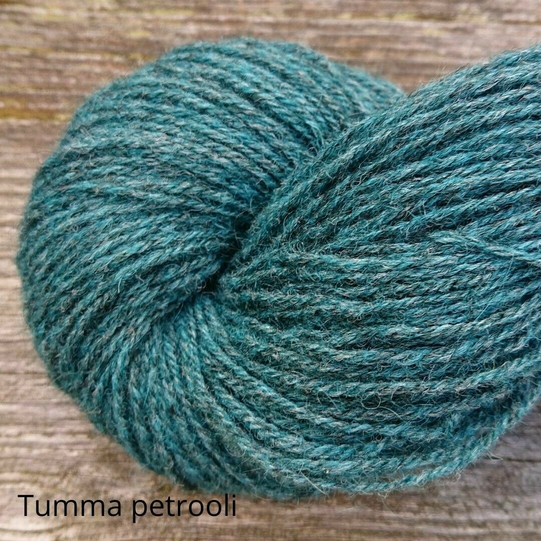 Vuonue Pentti värjätty Tumma petrooli