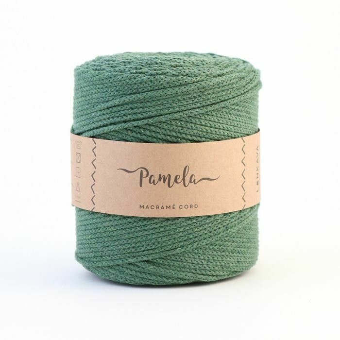 Lankava Pamela punoskude 61 tummanvihreä