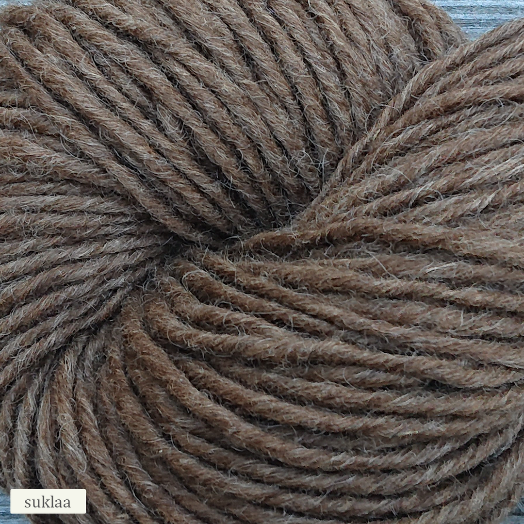 Vuonue Unelma hahtuvalanka värjäämätön Suklaa