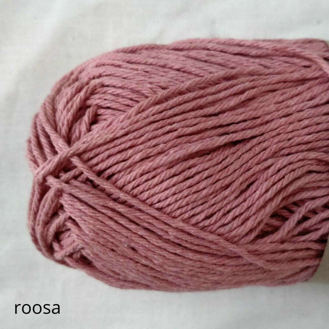 Vuonue Toivo puuvillalanka Roosa