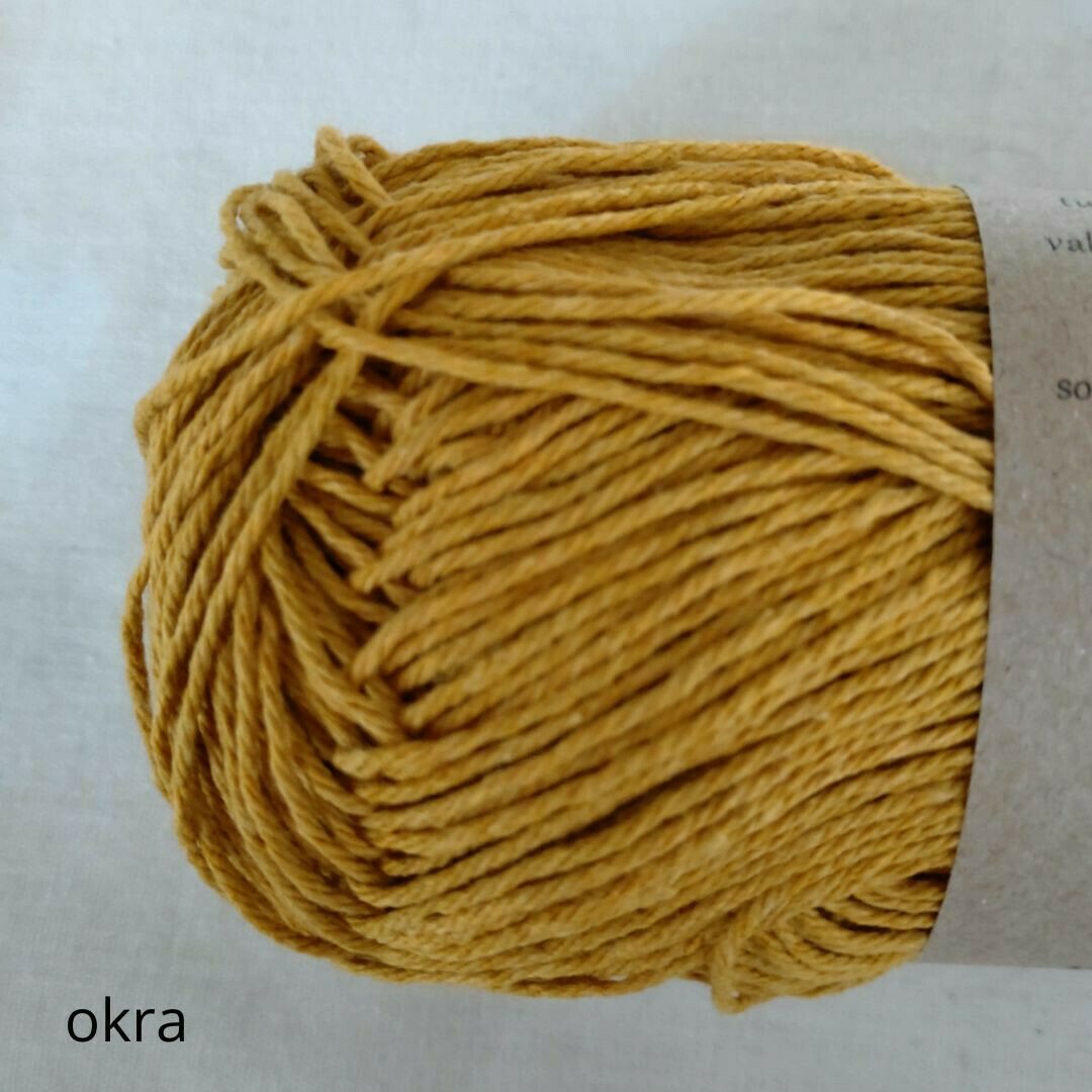 Vuonue Toivo puuvillalanka Okra