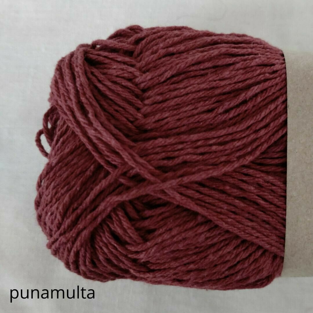 Vuonue Toivo puuvillalanka Punamulta