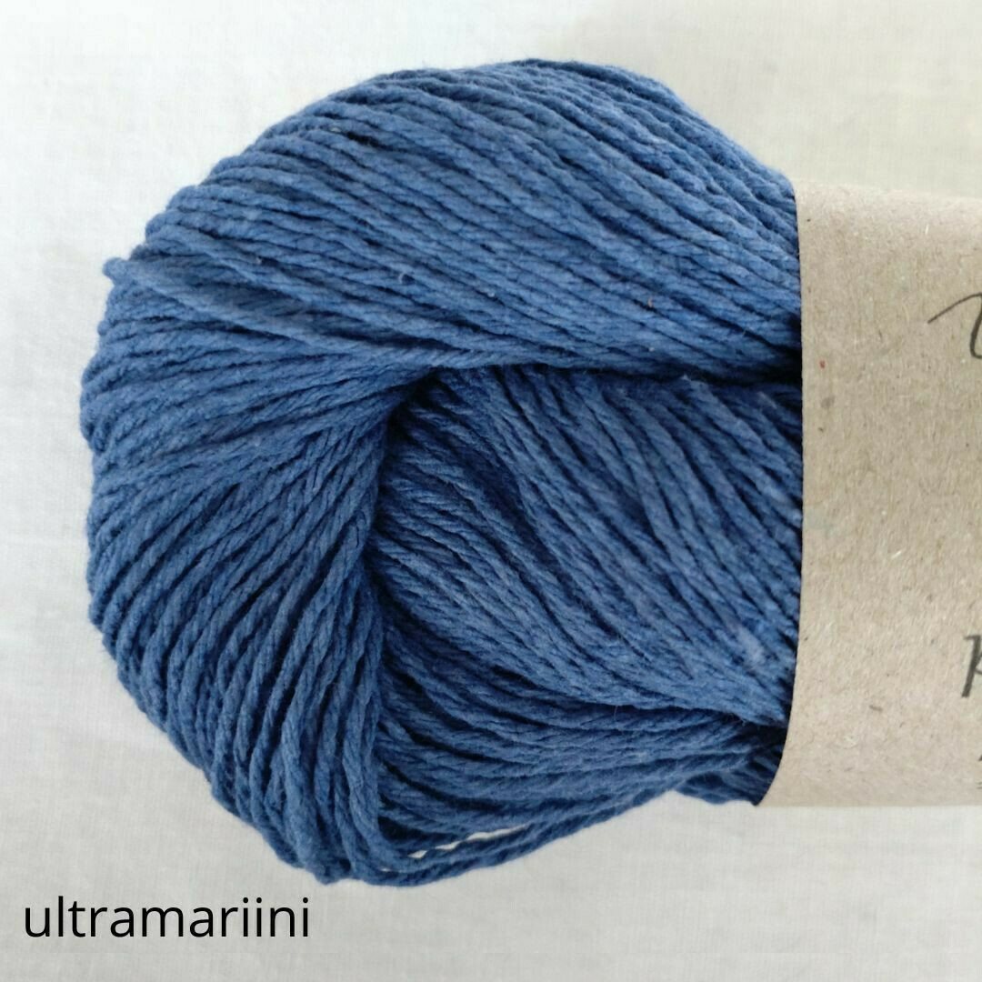 Vuonue Toivo puuvillalanka Ultamariini