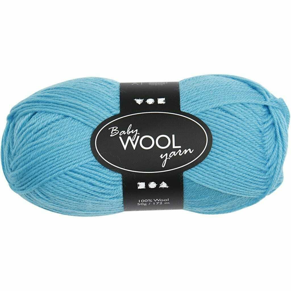 Wool Baby merinovillalanka 41335 turkoosi
