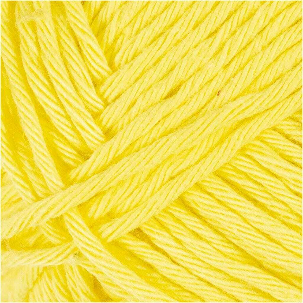 Cotton maxi yarn 461040 keltainen