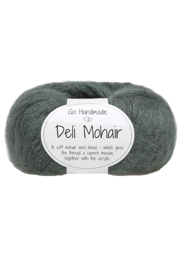 Deli Mohair 18187 grön