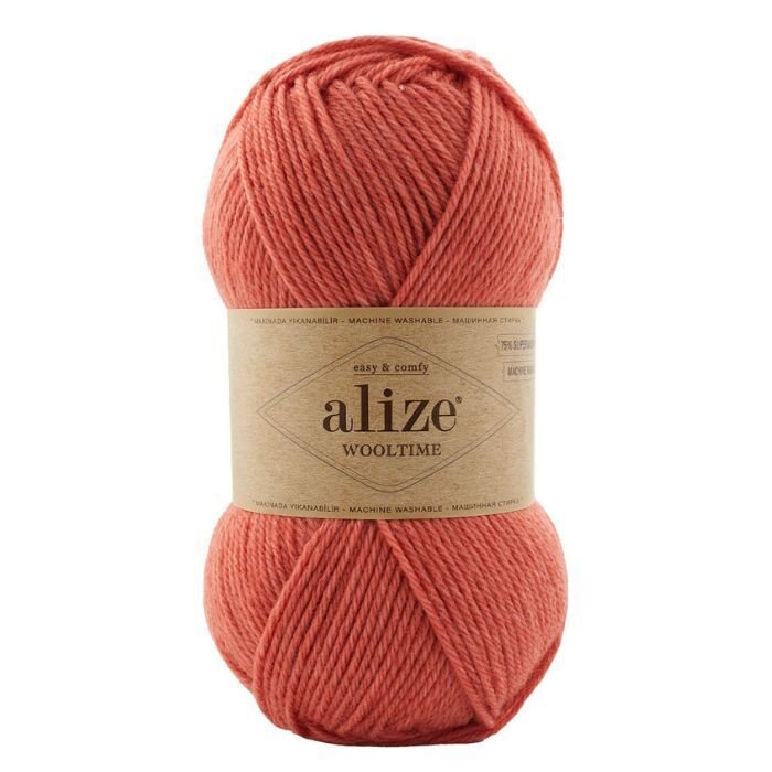 Alize Wooltime -sukkalanka 691 Coral