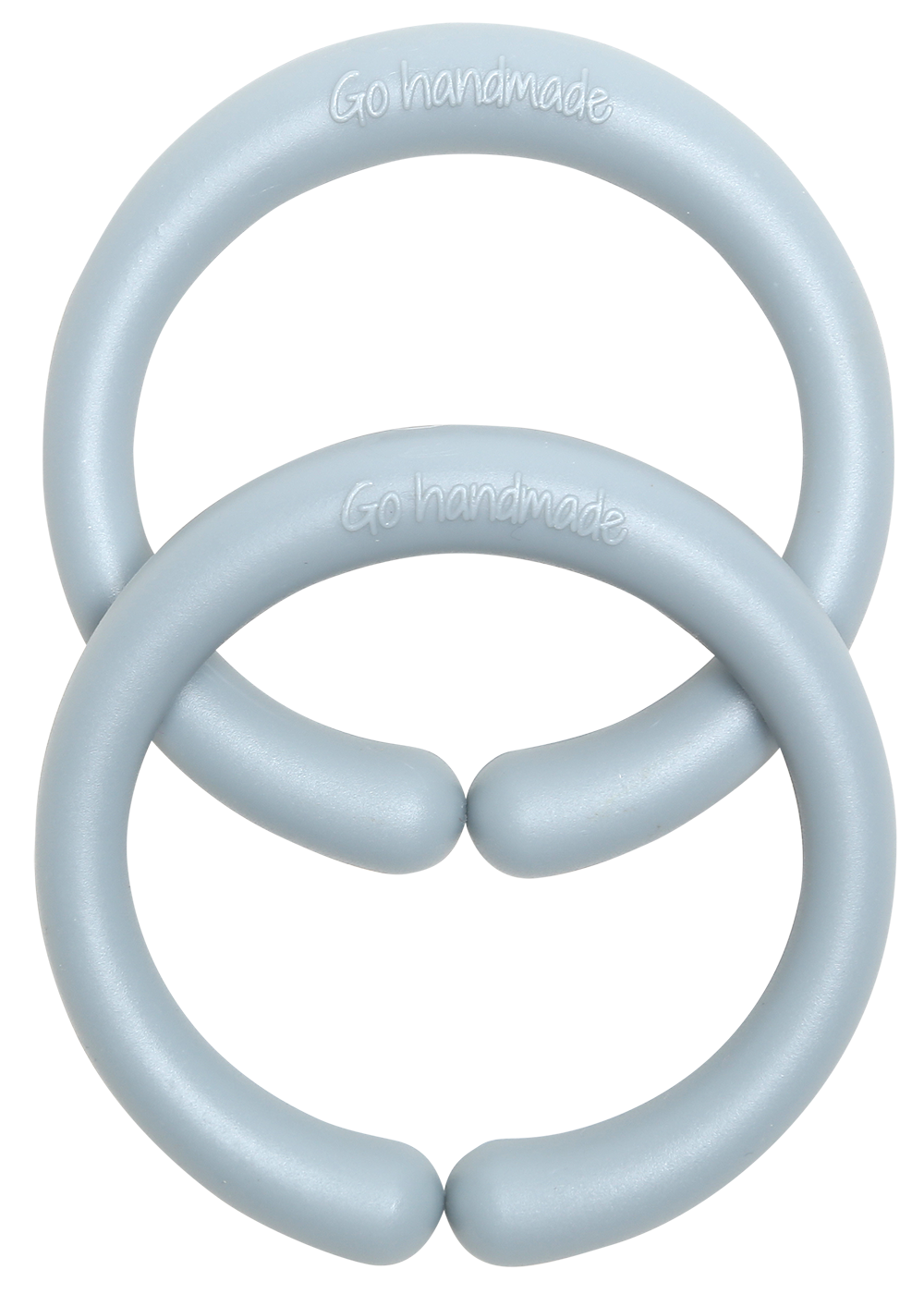 Vaunukoristerengas 60 mm 2 kpl Siniharmaa