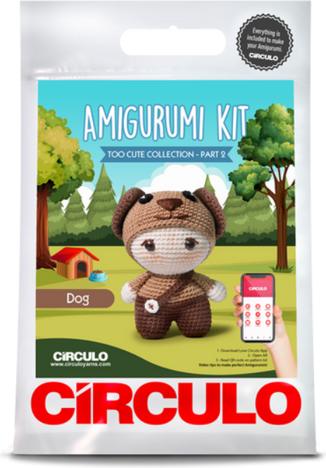 Circulo Liian söpöt - amigurumipakkaus Koira