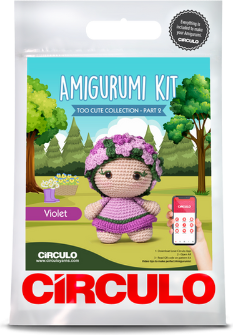 Circulo Liian söpöt - amigurumipakkaus Kukka