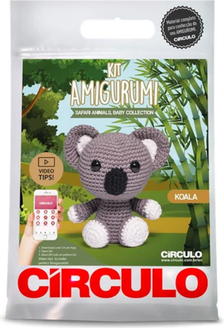 Circulo Safarieläimet- amigurumipakkaus Koala