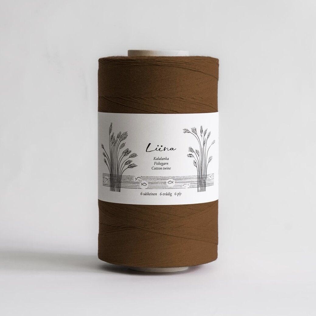 Suomen Lanka Liina kalalanka 6-säikeinen 52 Dunkel Olive