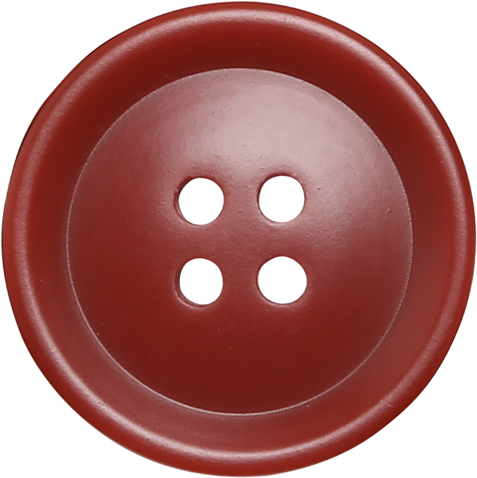 Muovinappi 21 mm "vintage" Viininpunainen (18542)