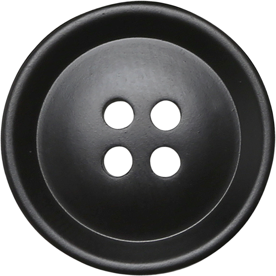 Muovinappi 21 mm "vintage" Musta (18554)