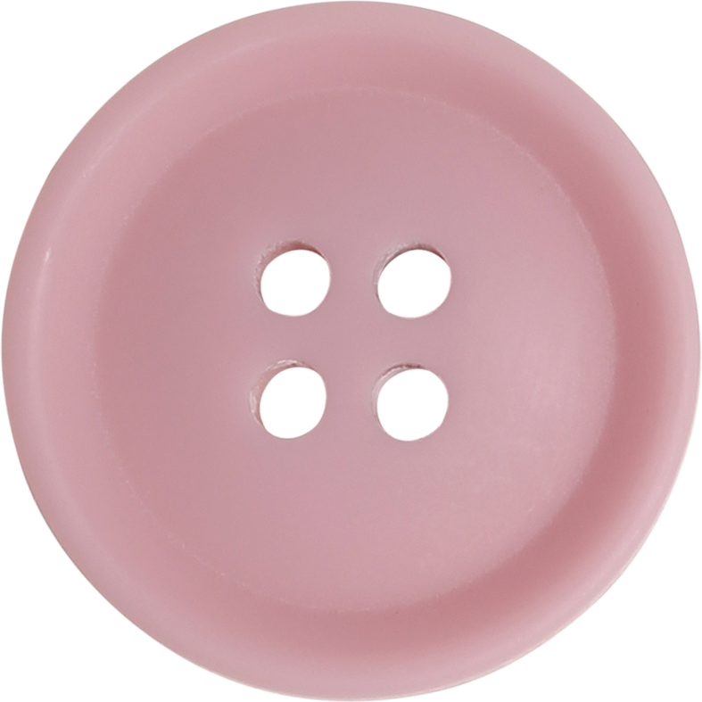 Muovinappi 21 mm "vintage" Vaaleanpunainen (18544)