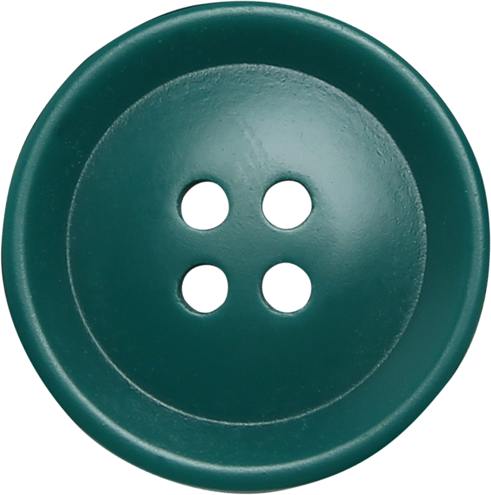 Muovinappi 18 mm "vintage" Smaragdin vihreä (18529)