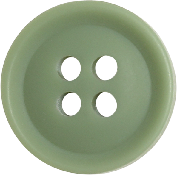 Muovinappi 15 mm "vintage" Keväänvihreä (18510)