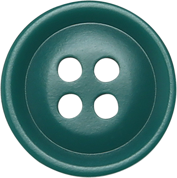 Muovinappi 15 mm "vintage" Smaragdin vihreä (18529)