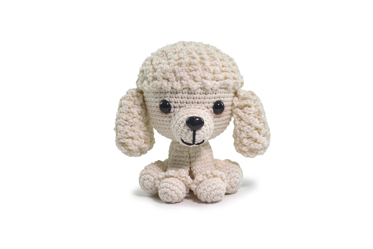 Circulo Koirat ja kissat - amigurumipakkaus Villakoira