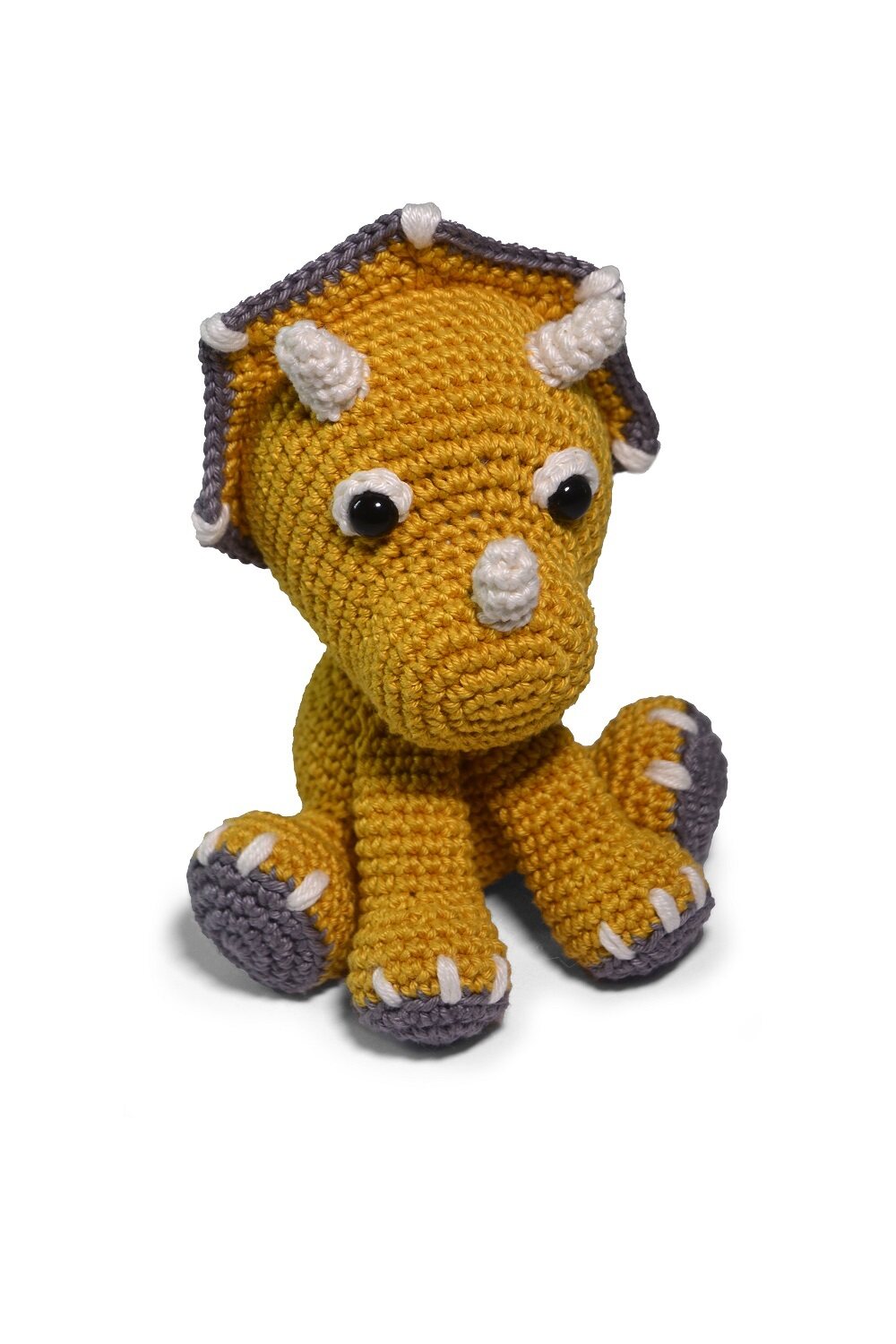 Circulo Dinot - amigurumipakkaus Triceratops