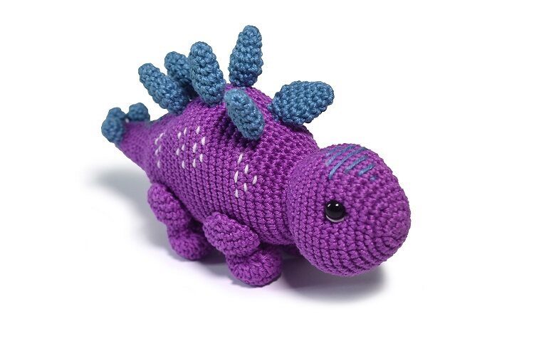 Circulo Dinot - amigurumipakkaus Stegosaurus