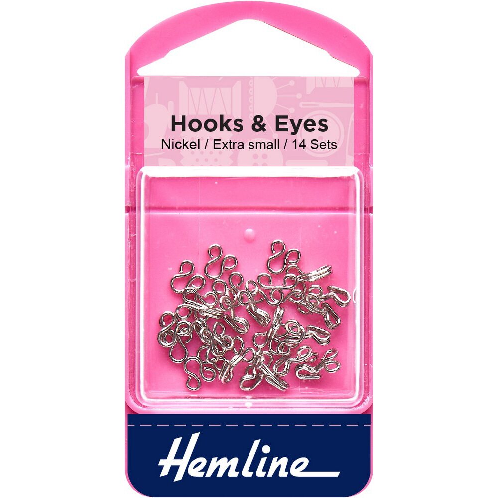 Hemline Hakasia (koko 0) 14 kpl Vernickelt