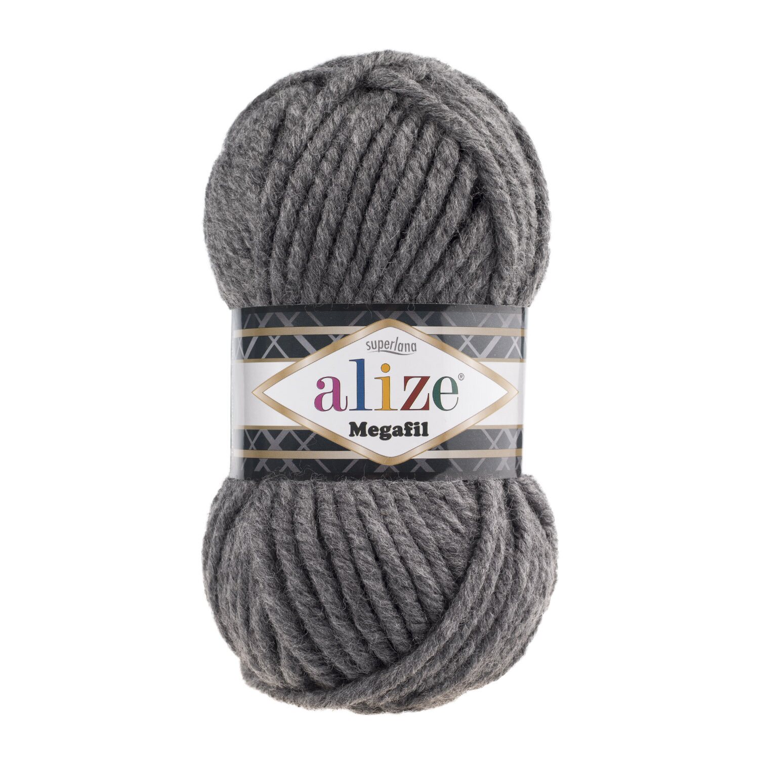 Alize Superlana Megafil 182 harmaa