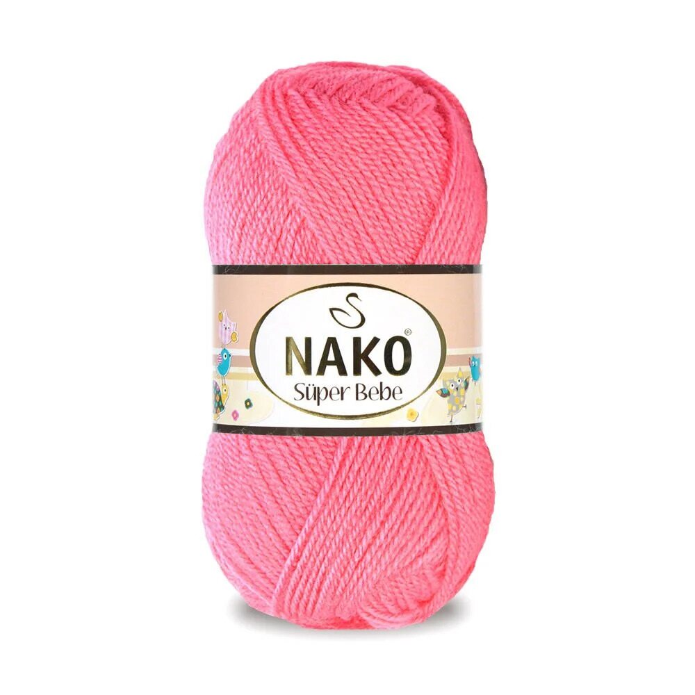 Nako Super Bebe 00236 vadelmanpunainen