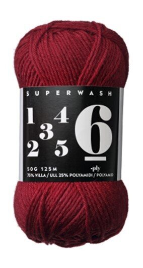 Markus Company 6 ply 1656 viininpunainen